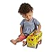 Fisher-Price Interactive Sit with Me School Bus and Travel Together Airplane Bundle with 4 Little People:Bus Driver Emily, Pilot Kurt, Eddie and Emma. Playtime Activated Fun Lights, Sounds and Songs!