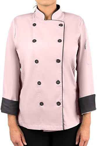 Womens Long Sleeve Active Chef Coat