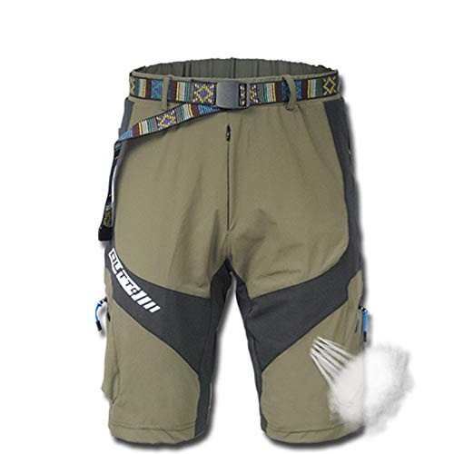 ESFHWYP Men's Cycling Shorts Running Hiking Bike Mountain Climbing