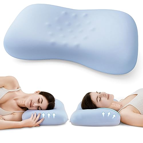 Ergonomic Contour Design Memory Foam Pillow for Side & Back & Stomach