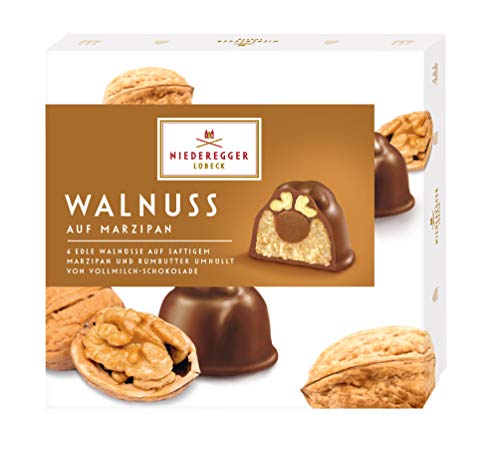 Niederegger Marzipan Pralinés 'Walnuss', 2er Pack (2 x 102 g)