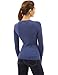 PattyBoutik Women's 2 in 1 Style V Neck Sweater