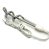 Lookatool® New Travel Heater Element Mini Boiler Hot Water Coffee Immersion 800W 220V+Free Power Adapter