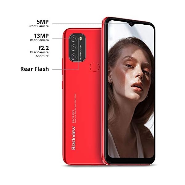 Mobile-Phone-Blackview-A70-Smartphone-SIM-Free-Android-11-Phone-Unlocked-5380mAh-Battery-6517-inch-HDScreen-Octa-Core-3GB-RAM-32GB-ROM-13MP-Triple-Camera-Dual-SIM-phone-Red Blackview 4G Phone, A70 Android Phone(2021), 13MP Triple AI Camera, 5380mAh Smart Phone, 6.517 inch HD+,32 GB ROM/256GB…