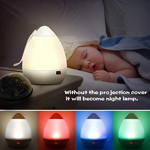 Night Lights for Kids and Baby with Timer, Star Projector Night Light