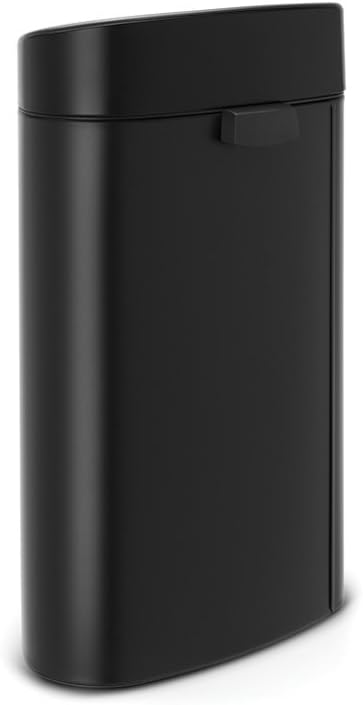 Brabantia 40L Kitchen Touch Bin New (Matt Black) Removable Lid, Soft-Touch Open, Easy Clean Rubbish Waste Bin + Free Bin Bags - Image 4