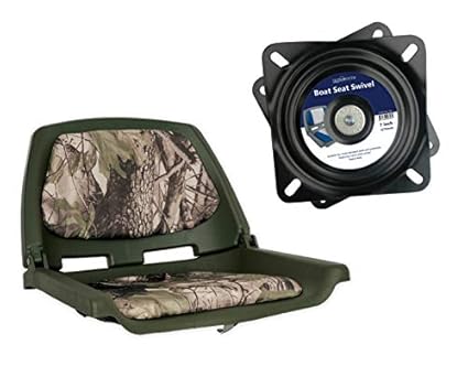 Oceansouth Bootssitz Fisherman inklusive Drehteller Anglerstuhl wetterfest Steuerstuhl Bootsstuhl