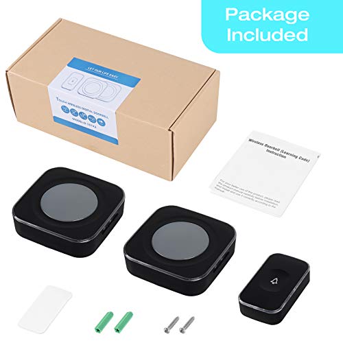 Wireless Door Bell, IP55 Waterproof Doorbell Operating at 1000 Feet