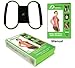 PRIMEKINETIX PostureMedic Dynamic Posture Brace for Neck and Back Support -For Enhanced Shoulder Alignment, Posture Improvement & Stretching- M(Green)