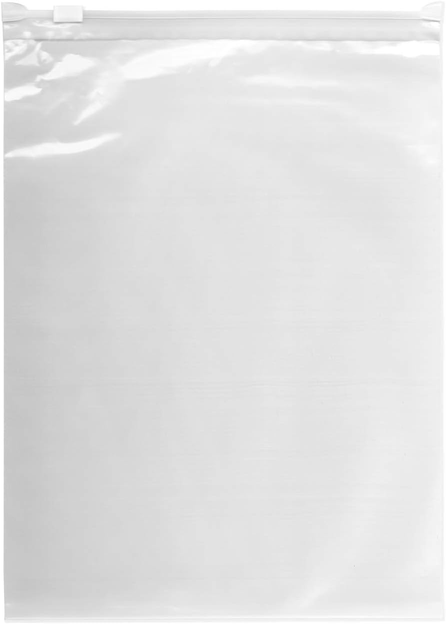 Plymor Slider Reclosable Plastic Bags, 2.7 Mil, 9" x 12" (Case of 500)