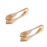 ammoon 2 PCS Wooden Musical Spoon Children Kids Baby Musical Toys Percussion Instrument