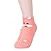 Boring Face Animal Socks (Onesize, 5 Pairs)
