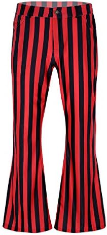 Men's 70s Retro Mid Waist Flares 