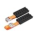 TEEWAL 2 Pcs Anti-Skid Tire Blocks, Emergency Snow Chains Car Vehicle Tire Anti-Skid Chains