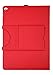 IVSO Apple iPad Pro 12.9 Case With Keyboard Ultra-Thin DETACHABLE Bluetooth Keyboard Stand Case / Cover for Apple iPad Pro 12.9-inch 2015/2017 Version Tablet (Red)