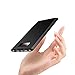 JEMMA 12000mAh Power Bank External Battery Portable Charger for iPhone, Samsung and More--Black