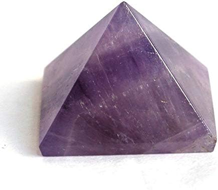 NK CRYSTALS Amethyst Pyramid Natural Reiki Healing Crystal Chakra Balancing Stones Spiritual Gifts