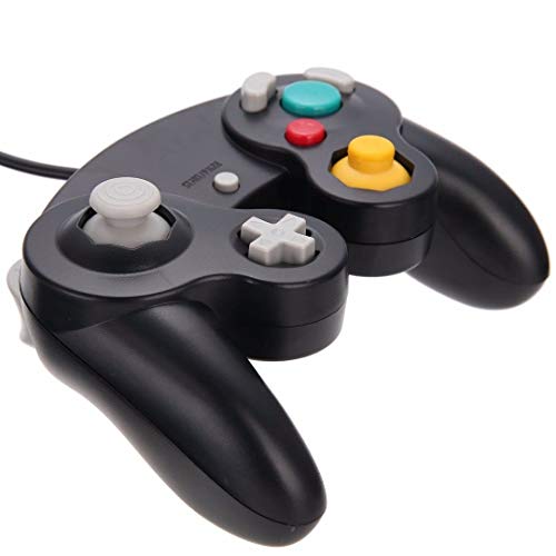 FidgetFidget for Nintendo Gamecube USB Classic Wired Controller Pad to PC MAC Game Accessory Purple