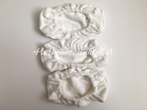 3 Replacement Reusable Washable Floor Bonnets Microfiber Pads Compatible with Oreck Steam It Mop