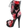 SHOW-STORY-Retro-Black-Red-Floral-Print-Lace-Up-Platform-High-Heel-Club-Ankle-Bootie-SandalsLF80888
