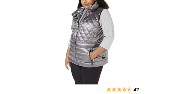 calvin klein performance quilted down vest