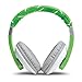 LeapFrog Headphones, Green (for LeapFrog Epic, LeapPad Platinum, LeapPad Ultra, LeapStart Preschool & Pre-Kindergarten, LeapStart Kindergarten & 1st Grade, LeapPad2, LeapPad3, LeapReader, LeapsterGS Explorer)