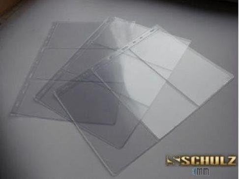 10 Extra Pages for Notes Notes Ideal for SCHULZ banknote albums Type 3