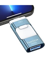 Sunany USB Flash Drive 256GB, Photo Stick Memory External Data Storage Thumb Drive Compatible with Phone, Pad, Android, PC and More Devices (Blue)