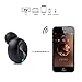 Single Wireless Earbud Bluetooth Headset in-ear Mini Invisible Bluetooth Headphone Earphone with Mic 6-Hour Playtime Magnetic USB Charger Sweatproof Sport Earbuds for Smartphone and Other Devices (B1)