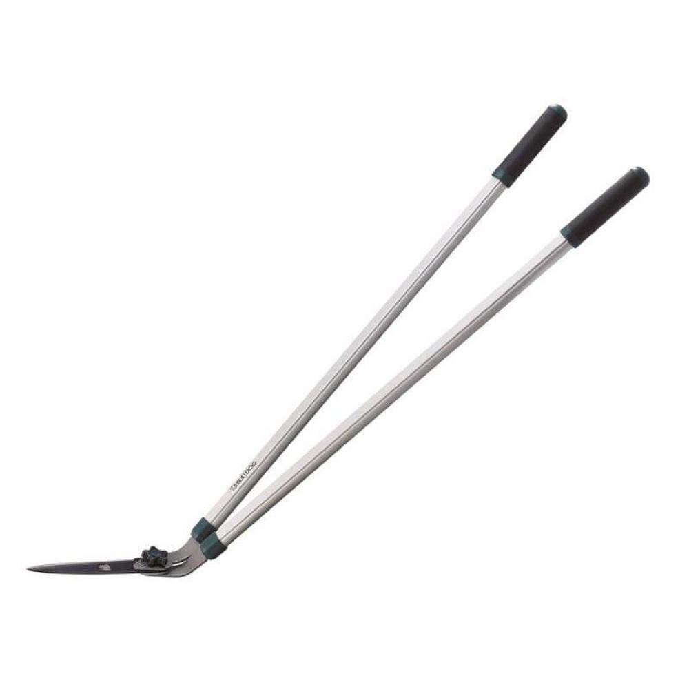 Bulldog Bypass Lawn Shear, High Carbon Steel Blade, Aluminium Handle, Modern Style, Multi-color, 8in Blade Length, 38in Handle Length