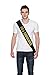 Black Satin Birthday Sash 50 & Fabulous - 50th Birthday Decorations - 50th Birthday Party Supplies, Favors - Celebration Ideas Gifts