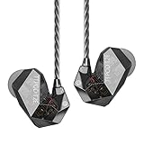 TTPOD T2-E 3Driver Hybrid 2BA+Dynamic Hybrid Drive(ED-29689+TA7801) Headphones Gray