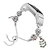 Wearlizer Compatible for Alta and Alta hr Bands for Women Bracelet with Christmas Santa and Christmas Tree Metal Wrist Band for Alta Christmas Bands (Tree)