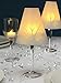 Darice 12-Piece David Tutera Vellum Glass Shade, Swirl Print