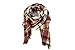 Spring Fever Large Tartan Plaid Cashmere Feel Soft Cozy Warm Lightweight Blanket Scarf Wrap Shawl Pink