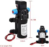 Lyrlody 12V DC Diaphragm Pump 115Psi 5 LPM High Pressure Self Priming view 3