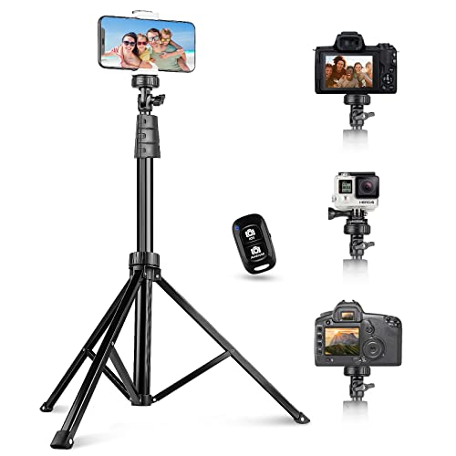 UBeesize 67" Phone Tripod&Selfie Stick, Camera Tripod Stand with