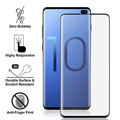 Bokoo 1PCS HD Tempered Glass Ultra Lightweight Anti-Scratch Screen Protector Film for Samsung Galaxy S10 Plus 6.4 inch