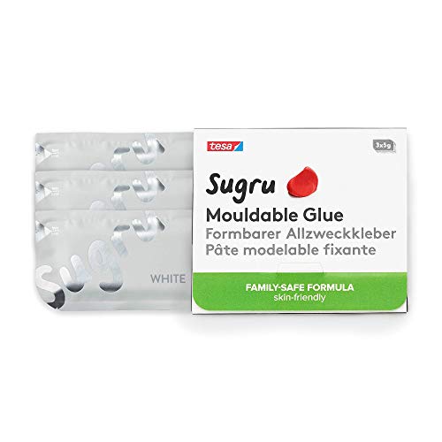 Sugru I000440 Family-Safe | Skin-Friendly Formula-White 3-Pack Mouldable Glue, 3 Piece - Thumbnail 7