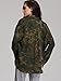 Escalier Women`s Button Down Shirt Long Sleeve Causal Military Camouflage Blouse With Pocket,Camouflage,Medium