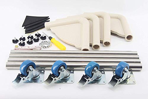 4 SPACECARE+Locking+Telescopic+Furniture+Adjustable+STFD001