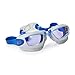 Swimming Goggles For Kids by Bling2O - Anti Fog, No Leak, Non Slip and UV Protection - Fun Water Accessory Includes Hard Case (B2D2 Royal Blue)