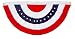 Evergreen Flag Patriotic Applique Bunting (5 x 2.5, 1 Piece) primary