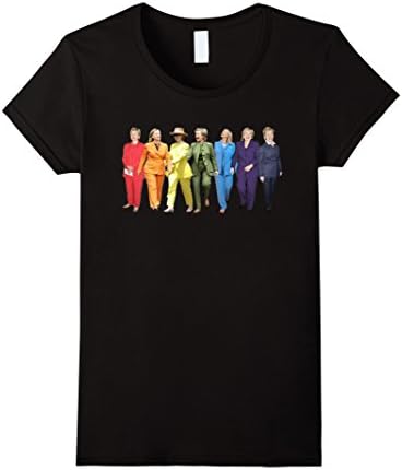 Women's Hillary Clinton Pantsuit tee t-shirt Large Black