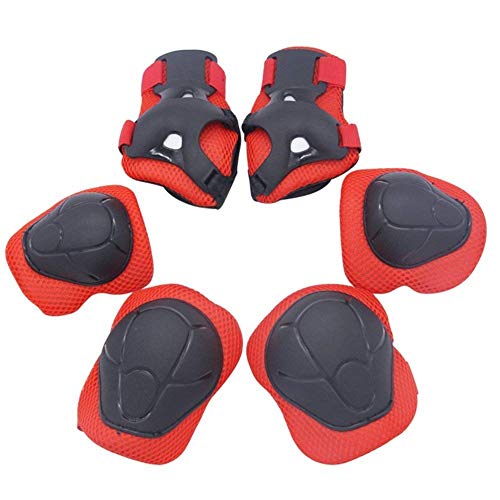Kid Protective Gear Set Children Knee Pads Elbow Pads with Whist Guards Sport Safety Guard for Cycling Skateboard Scooter BMX Bike and Other Outdoor Sports Activities