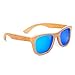 100% Bamboo Wood Floating Wayfarer Sunglasses Polarized to Reduce Glare - 100% UV Rays Protection to Keep Your Eyes Safe While Driving, Boating, or Going to the Beach - Bamboo Arms + Frame by Emolly…