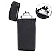 Lighter, Unique Gift Electric Lighter USB Rechargeable Dual Arc Lighter Windproof Flameless Plasma Lighter for Fire, Cigarette, Candle, Pipes (Matte Black)