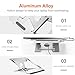 Laptop Stand, Foldable Multi-Functional Aluminum Ergonomic Portable Laptop Riser, Adjustable Stand Holder for Laptop MacBook Pro/Air, HP, Dell, Lenovo, Samsung, Acer, Huawei MateBookthumb 3