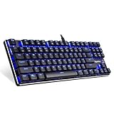 EagleTec KG060-BR LED Blue Backlit Mechanical