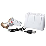 Thunderbolt Drone Batteries and Charging Station - 3.7v 500mAh LiPo Drone Battery 2 Pack and Charging Station for Force1 X5UW Thunderbolt Drone with Camera Quadcopter